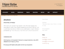 Tablet Screenshot of filipinibytow.pl